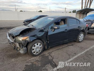 2012 HONDA CIVIC LX 2HGFB2F52CH323759 - główne zdjęcie licytacji z USA - miniatura