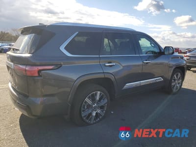 Trzecie zdjęcie samochodu z tyłu: 2024 TOYOTA SEQUOIA SR5 VIN:7SVAAABA1RX040272 - miniatura