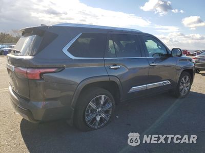 Trzecie zdjęcie samochodu z tyłu: 2024 TOYOTA SEQUOIA SR5 VIN:7SVAAABA1RX040272 - miniatura
