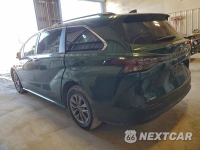 Drugie zdjęcie samochodu z przodu: 2024 TOYOTA SIENNA XLE VIN:5TDYRKEC9RS204331 - miniatura