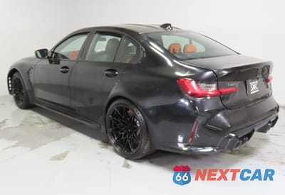 Czwarte zdjęcie samochodu z boku: 2021 BMW M3 COMPETITION VIN:WBS33AY01MFK86175 - miniatura