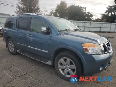 Czwarte zdjęcie samochodu z boku: 2011 NISSAN ARMADA SV VIN:5N1BA0NC3BN610890 - miniatura