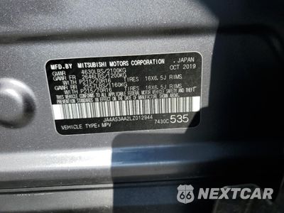 Zdjęcie 13 z 14 samochodu: 2020 MITSUBISHI ECLIPSE CROSS ES VIN:JA4AS3AA2LZ012944 - miniatura