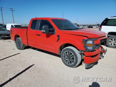 Czwarte zdjęcie samochodu z boku: 2023 FORD F150 SUPER CAB VIN:1FTEX1CP4PKF13251 - miniatura