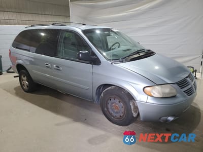 Czwarte zdjęcie samochodu z boku: 2006 DODGE GRAND CARAVAN SXT VIN:2D4GP44L66R784160 - miniatura