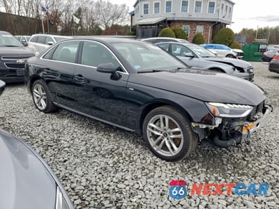 Czwarte zdjęcie samochodu z boku: 2021 AUDI A4 PREMIUM PLUS 45 VIN:WAUEAAF49MN015881 - miniatura