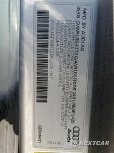 Zdjęcie 13 z 13 samochodu: 2009 AUDI A4 2.0T CABRIOLET VIN:WAUAF48H29K005767 - miniatura