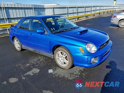 Czwarte zdjęcie samochodu z boku: 2002 SUBARU IMPREZA WRX VIN:JF1GD29672H506473 - miniatura