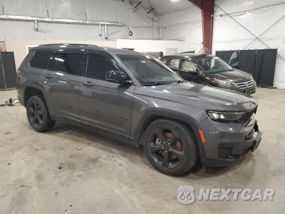 Czwarte zdjęcie samochodu z boku: 2021 JEEP GRAND CHEROKEE L LAREDO VIN:1C4RJKAG6M8162945 - miniatura
