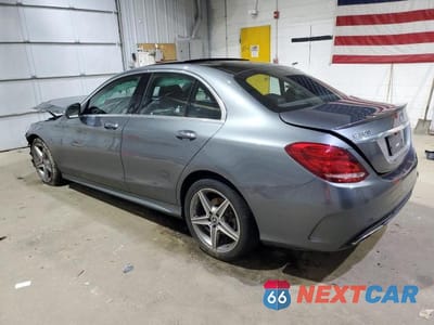 Drugie zdjęcie samochodu z przodu: 2017 MERCEDES-BENZ C 300 4MATIC VIN:55SWF4KB1HU225960 - miniatura