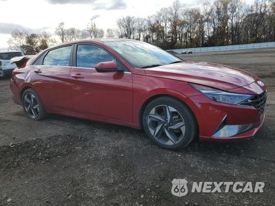 Czwarte zdjęcie samochodu z boku: 2023 HYUNDAI ELANTRA LIMITED VIN:KMHLP4AG5PU494785 - miniatura