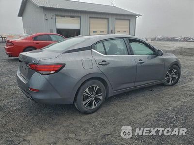 Trzecie zdjęcie samochodu z tyłu: 2021 NISSAN SENTRA SV VIN:3N1AB8CV8MY283542 - miniatura