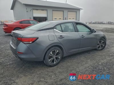 Trzecie zdjęcie samochodu z tyłu: 2021 NISSAN SENTRA SV VIN:3N1AB8CV8MY283542 - miniatura
