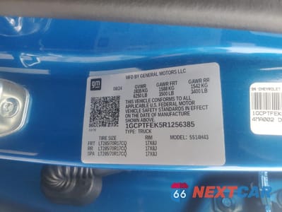 Zdjęcie 12 z 15 samochodu: 2024 CHEVROLET COLORADO ZR2 VIN:1GCPTFEK5R1256385 - miniatura