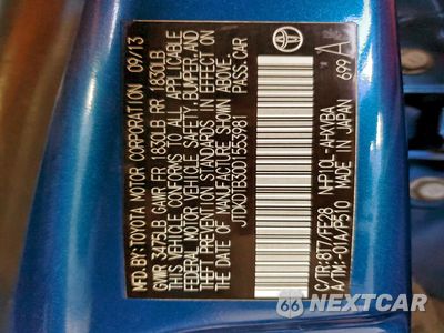 Zdjęcie 12 z 12 samochodu: 2013 TOYOTA PRIUS C VIN:JTDKDTB30D1553981 - miniatura