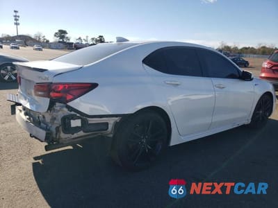 Trzecie zdjęcie samochodu z tyłu: 2019 ACURA TLX TECHNOLOGY VIN:19UUB1F64KA001468 - miniatura