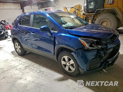 Czwarte zdjęcie samochodu z boku: 2019 CHEVROLET TRAX 1LT VIN:3GNCJPSB2KL190849 - miniatura