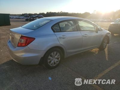 Trzecie zdjęcie samochodu z tyłu: 2012 HONDA CIVIC LX VIN:19XFB2F56CE353860 - miniatura