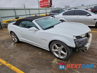 Czwarte zdjęcie samochodu z boku: 2015 CHEVROLET CAMARO LT VIN:2G1FF3D32F9273995 - miniatura