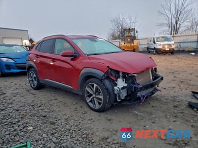 Czwarte zdjęcie samochodu z boku: 2021 HYUNDAI KONA LIMITED VIN:KM8K3CA59MU686870 - miniatura