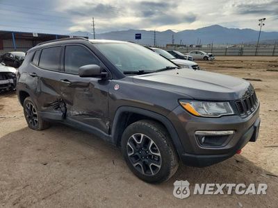 Czwarte zdjęcie samochodu z boku: 2019 JEEP COMPASS TRAILHAWK VIN:3C4NJDDB4KT696745 - miniatura