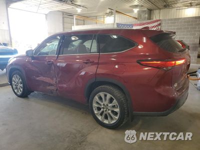 Drugie zdjęcie samochodu z przodu: 2021 TOYOTA HIGHLANDER LIMITED VIN:5TDDZRBH8MS144610 - miniatura