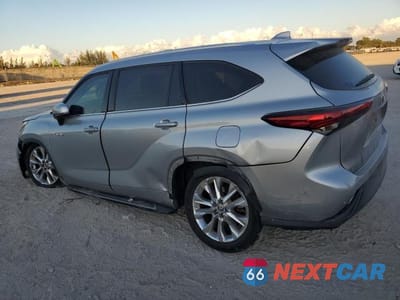 Drugie zdjęcie samochodu z przodu: 2021 TOYOTA HIGHLANDER HYBRID LIMITED VIN:5TDYARAH6MS010186 - miniatura