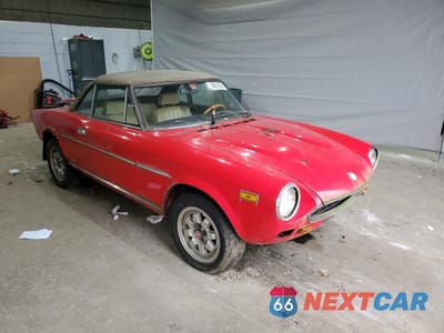 Czwarte zdjęcie samochodu z boku: 1981 FIAT 124 SPIDER VIN:124CS000168456XXX - miniatura