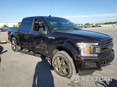 Czwarte zdjęcie samochodu z boku: 2018 FORD F150 SUPERCREW VIN:1FTEW1EP3JFE44505 - miniatura