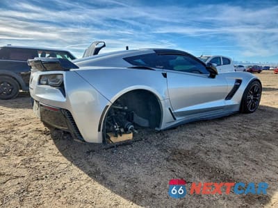 Trzecie zdjęcie samochodu z tyłu: 2015 CHEV CORVETTE Z06 2LZ VIN:1G1YS2D64F5607725 - miniatura