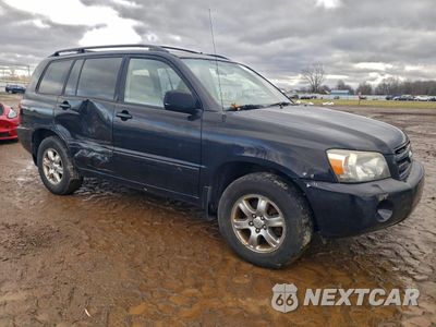 Czwarte zdjęcie samochodu z boku: 2004 TOYOTA HIGHLANDER BASE VIN:JTEDP21A840041302 - miniatura
