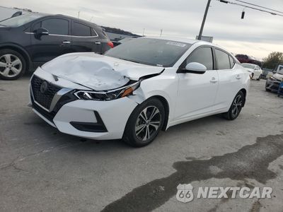 2020 NISSAN SENTRA SV 3N1AB8CV1LY312572 - główne zdjęcie licytacji z USA - miniatura