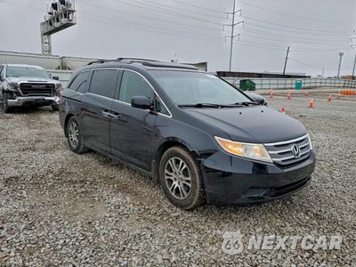 Czwarte zdjęcie samochodu z boku: 2012 HONDA ODYSSEY EXL VIN:5FNRL5H62CB113359 - miniatura