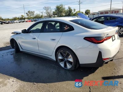Drugie zdjęcie samochodu z przodu: 2023 BMW I4 EDRIVE 35 VIN:WBY43AW06PFP36470 - miniatura