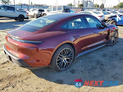 Trzecie zdjęcie samochodu z tyłu: 2023 PORSCHE TAYCAN VIN:WP0AA2Y18PSA15602 - miniatura