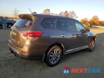 Trzecie zdjęcie samochodu z tyłu: 2013 NISSAN PATHFINDER S VIN:5N1AR2MMXDC617568 - miniatura