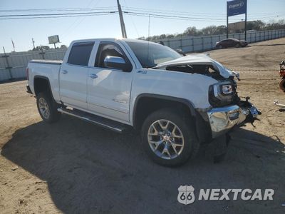 Czwarte zdjęcie samochodu z boku: 2018 GMC SIERRA K1500 SLT VIN:3GTU2NEC5JG557432 - miniatura
