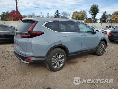 Trzecie zdjęcie samochodu z tyłu: 2022 HONDA CR-V EX VIN:2HKRW2H55NH670462 - miniatura