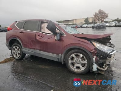 Czwarte zdjęcie samochodu z boku: 2018 HONDA CR-V EX VIN:7FARW2H51JE089134 - miniatura