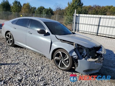 Czwarte zdjęcie samochodu z boku: 2021 HONDA ACCORD SPORT SE VIN:1HGCV1F44MA014466 - miniatura