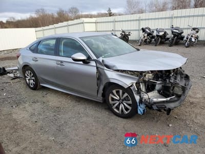 Czwarte zdjęcie samochodu z boku: 2025 HONDA CIVIC LX VIN:2HGFE2F20SH601246 - miniatura