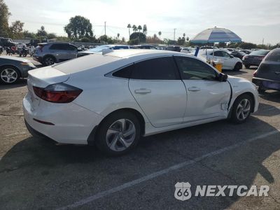 Trzecie zdjęcie samochodu z tyłu: 2020 HONDA INSIGHT EX VIN:19XZE4F57LE002102 - miniatura