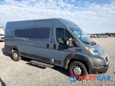 Czwarte zdjęcie samochodu z boku: 2021 RAM PROMASTER 3500 CARGO VIN:3C6MRVJG1ME535195 - miniatura