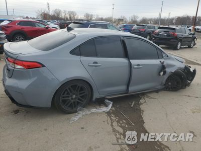 Trzecie zdjęcie samochodu z tyłu: 2022 TOYOTA COROLLA SE VIN:5YFS4MCE2NP122304 - miniatura