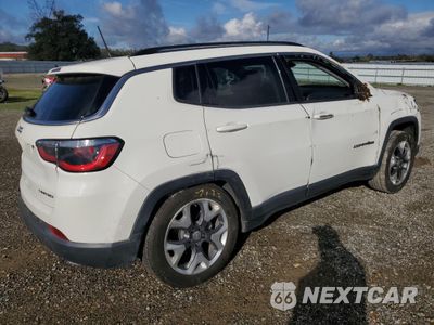 Trzecie zdjęcie samochodu z tyłu: 2018 JEEP COMPASS LIMITED VIN:3C4NJCCB8JT406808 - miniatura