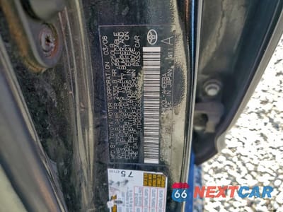 Zdjęcie 12 z 13 samochodu: 2008 TOYOTA PRIUS VIN:JTDKB20U683396284 - miniatura