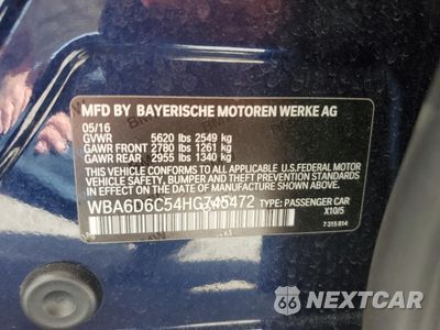 Zdjęcie 13 z 14 samochodu: 2017 BMW ALPINA B6 VIN:WBA6D6C54HG745472 - miniatura