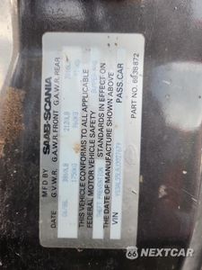 Zdjęcie 13 z 15 samochodu: 1988 SAAB 900 VIN:YS3AL35L8J3027679 - miniatura