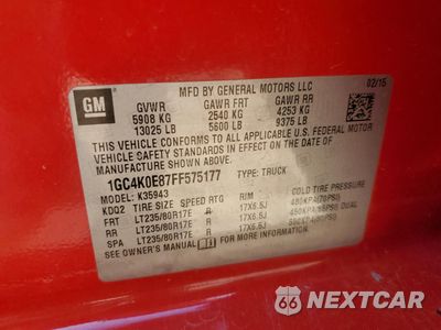 Zdjęcie 12 z 13 samochodu: 2015 CHEVROLET SILVERADO K3500 LTZ VIN:1GC4K0E87FF575177 - miniatura