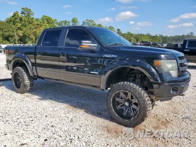 Czwarte zdjęcie samochodu z boku: 2014 FORD F150 SUPERCREW VIN:1FTFW1ET3EFC70555 - miniatura